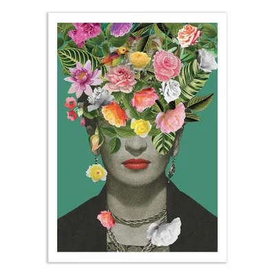 Poster - Art-Poster - Floral Frida - Frida Floral Studio - WALL EDITIONS