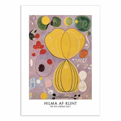 Poster - Art-Poster - The Ten Largest No.7 - Hilma Af Klint - WALL EDITIONS