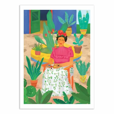 Poster - Art-Poster - Frida - Petra Lizde - WALL EDITIONS