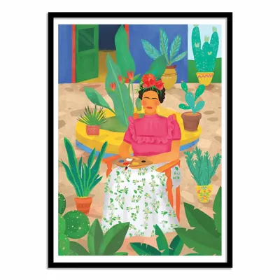 Poster - Art-Poster - Frida - Petra Lizde - WALL EDITIONS