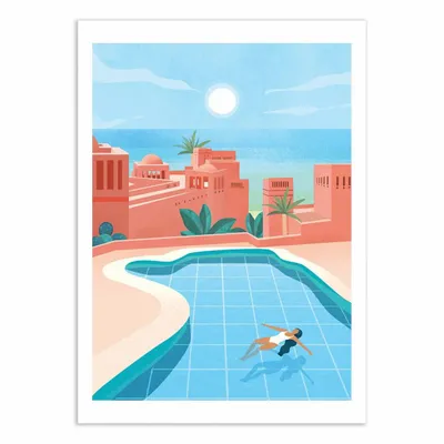 Affiches - Affiche - Tenerife - Petra Lizde - WALL EDITIONS