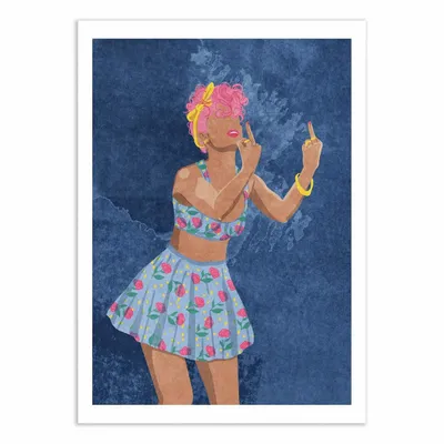 Poster - Art-Poster - Not your girl - Raissa Oltmanns - WALL EDITIONS