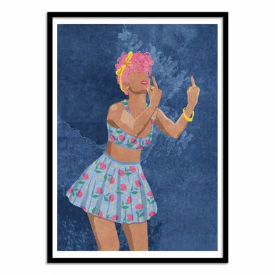 Poster - Art-Poster - Not your girl - Raissa Oltmanns - WALL EDITIONS