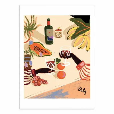 Affiches - Affiche - Cheers To You - Arty Guava - WALL EDITIONS