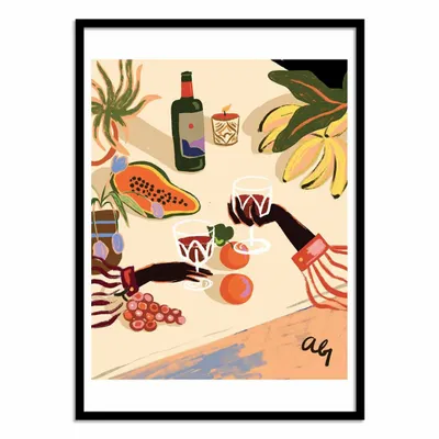 Affiches - Affiche - Cheers To You - Arty Guava - WALL EDITIONS