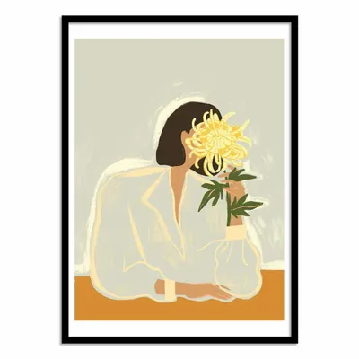 Affiches - Affiche - Thecrysanthemum - Arty Guava - WALL EDITIONS