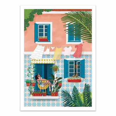 Affiches - Affiche - Lisbon - Petra Holikova - WALL EDITIONS