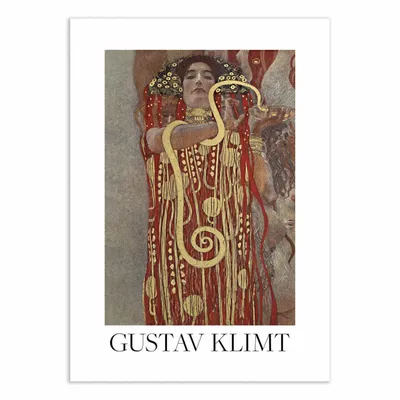 Poster - Art-Poster - Hygieia (1907) - Gustav Klimt - WALL EDITIONS