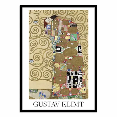 Affiches - Affiche - Fulfillment (1910) - Gustav Klimt - WALL EDITIONS