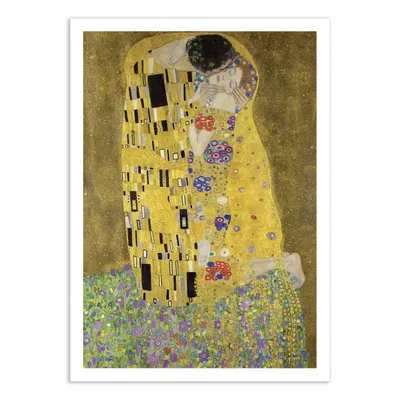 Poster - Art-Poster - The Kiss (1907) - Gustav Klimt - WALL EDITIONS