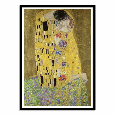 Poster - Art-Poster - The Kiss (1907) - Gustav Klimt - WALL EDITIONS
