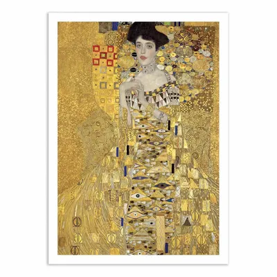 Affiches - Affiche - Portrait of Adele Bloch Bauer (1907) - Gustav Klimt - WALL EDITIONS