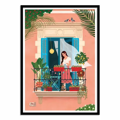 Affiches - Affiche - Barcelona - Petra Holikova - WALL EDITIONS