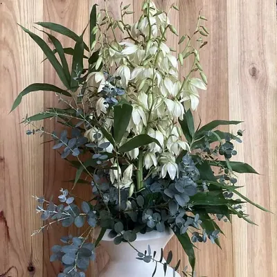 Pièces uniques - Vase sculptural et géométrique en porcelaine blanche - Palindrome A3L - CALLIGRAMME