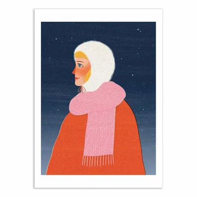 Affiches - Affiche - Winter Walk Portrait - Julia Leister - WALL EDITIONS