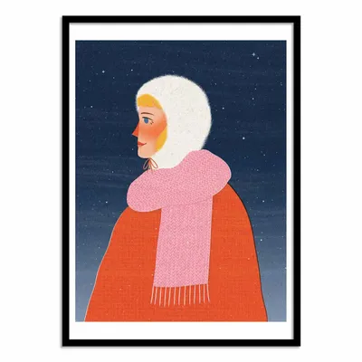 Affiches - Affiche - Winter Walk Portrait - Julia Leister - WALL EDITIONS