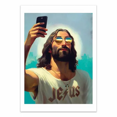 Affiches - Affiche - I Am Jesus - Dikhotomy - WALL EDITIONS