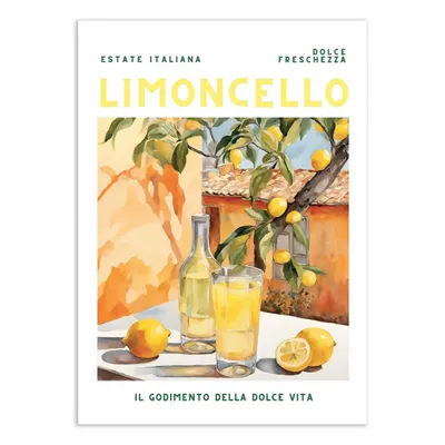 Affiches - Affiche - Limoncello - Ohkimiko - WALL EDITIONS