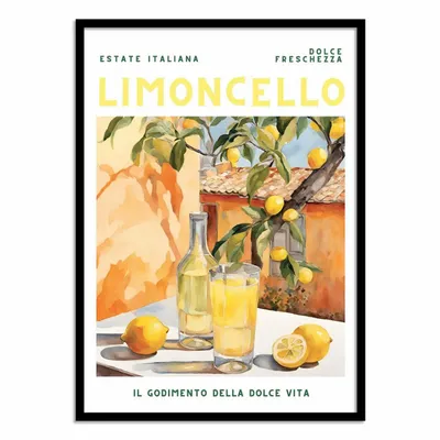 Affiches - Affiche - Limoncello - Ohkimiko - WALL EDITIONS