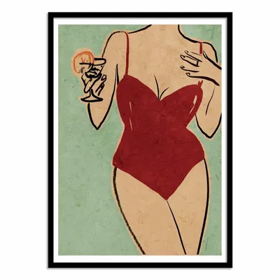 Affiches - Affiche - Beach Girl - Raissa Oltmanns - WALL EDITIONS