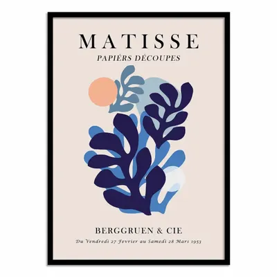 Poster - Art-Poster - Matisse floral poster 5 - Vitor Costa - WALL EDITIONS