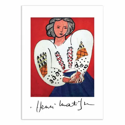 Poster - Art-Poster - Henri Matisse - La Camicetta Romena 1940 - WALL EDITIONS