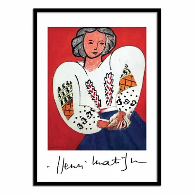 Poster - Art-Poster - Henri Matisse - La Camicetta Romena 1940 - WALL EDITIONS