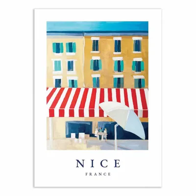 Affiches - Affiche - Nice French Riviera - Awol Art Alex - WALL EDITIONS