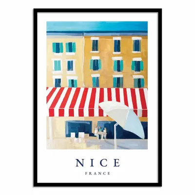 Affiches - Affiche - Nice French Riviera - Awol Art Alex - WALL EDITIONS