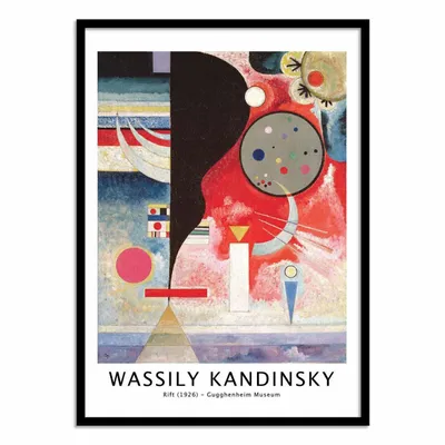 Affiches - Affiche - Rift, 1926 - Wassily Kandinsky - WALL EDITIONS