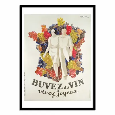 Affiches - Affiche - Buvez du vin, vivez joyeux 1933 - Leonetto Cappiello - WALL EDITIONS