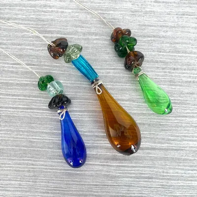 Objets de décoration - Pendentif en verre soufflé - LA MAISON DAR DAR