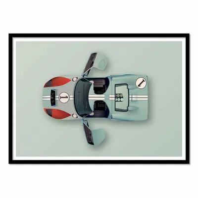 Poster - Art-Poster - Ford GT40 - Artmoric - WALL EDITIONS