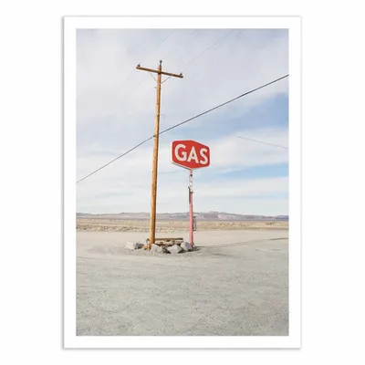 Affiches - Affiche - Nevada Gas Station - Nicholas Dantzer - WALL EDITIONS