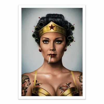Poster - Art-Poster - Girl Power - Alexandre Granger - WALL EDITIONS