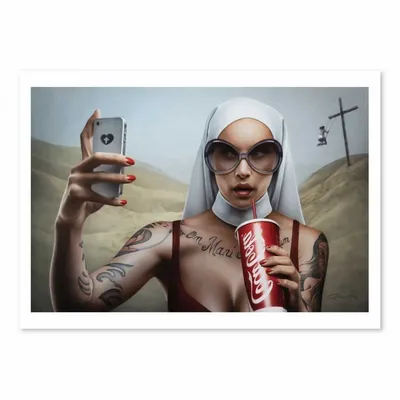 Poster - Art-Poster - Mea Culpa - Alexandre Granger - WALL EDITIONS