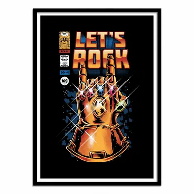Poster - Art-Poster - Let's Infinity rock - Ilustrata - WALL EDITIONS