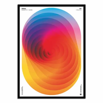 Poster - Art-Poster - Spiral - Posterlad - WALL EDITIONS