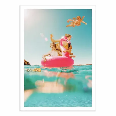 Affiches - Affiche - Vintage summer - Jonas Loose - WALL EDITIONS