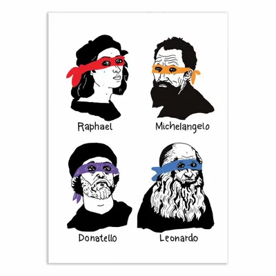 Affiches - Affiche - Old Masters - Nick Cocozza - WALL EDITIONS
