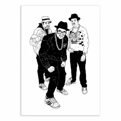 Affiches - Affiche - Run DMC - Nick Cocozza - WALL EDITIONS