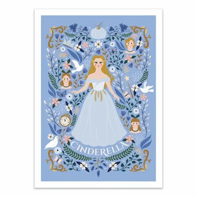 Poster - Art-Poster - Cinderella - Vesna Skornsek - WALL EDITIONS