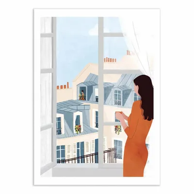 Affiches - Affiche - Isolation days - Maja Tomljanic - WALL EDITIONS