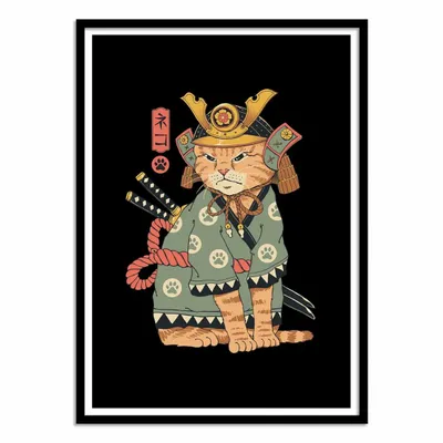 Affiches - Affiche - Neko Samurai - Vincent Trinidad - WALL EDITIONS