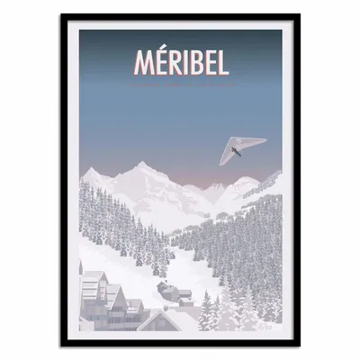 Affiches - Affiche - Méribel - Turo - WALL EDITIONS