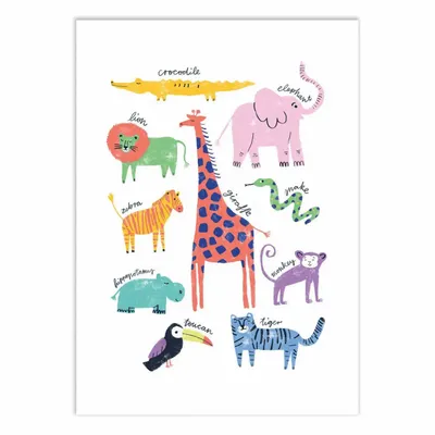 Affiches - Affiche - Animals - Maja Tomljanovic - WALL EDITIONS