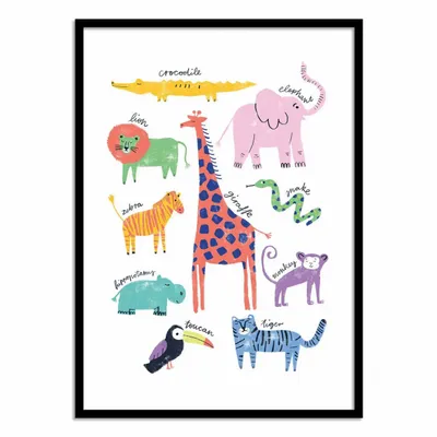 Affiches - Affiche - Animals - Maja Tomljanovic - WALL EDITIONS