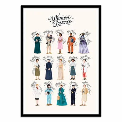 Affiches - Affiche - Women of Science - Nour tohme - WALL EDITIONS