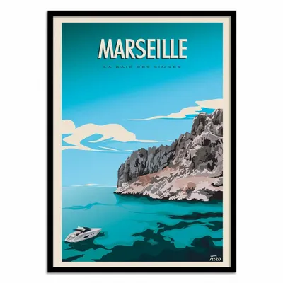 Affiches - Affiche - Marseille - Turo Memories Studio - WALL EDITIONS