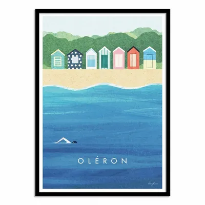 Affiches - Affiche - Ile d'Oléron - Henry Rivers - WALL EDITIONS